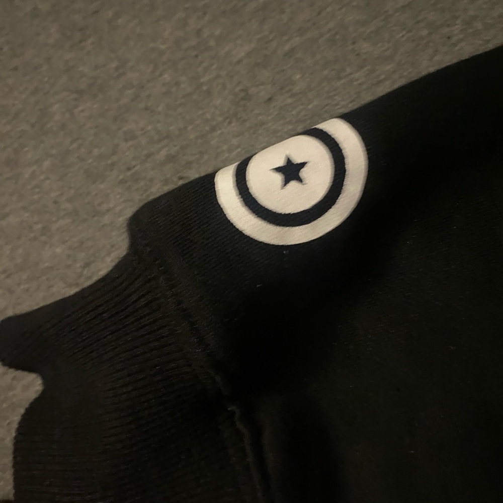 BAPE Shark Full Zip Hoodie Camo Hood Black - Picture 4 of 6